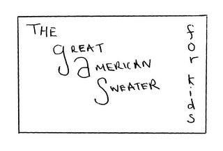 THE GREAT AMERICAN SWEATER FOR KIDS logo