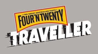 THE GREAT AUSTRALIAN TASTE FOUR'N TWENTY TRAVELLER logo
