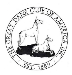 THE GREAT DANE CLUB OF AMERICA INC. EST. 1889 logo