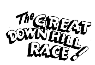 THE GREAT DOWN HILL RACE! logo