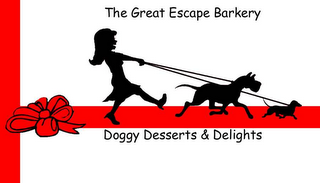 THE GREAT ESCAPE BARKERY DOGGY DESSERTS & DELIGHTS logo