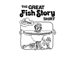 THE GREAT FISH STORY SHIRT logo