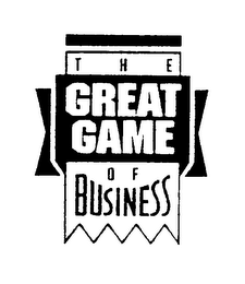 THE GREAT GAME OF BUSINESS logo