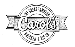 THE GREAT HAMPTON CAROL'S CHICKEN & RIB CO. logo