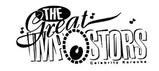 THE GREAT IMPOSTERS CELEBRITY KARAOKE logo