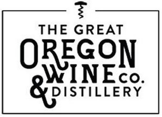 THE GREAT OREGON WINE CO. & DISTILLERY logo