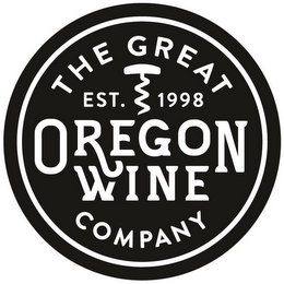 THE GREAT OREGON WINE COMPANY EST. 1998 logo