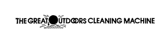 THE GREAT OUTDOORS CLEANING MACHINE logo