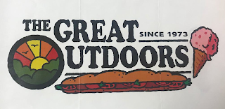 THE GREAT OUTDOORS SINCE 1973 logo
