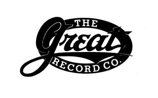 THE GREAT RECORD CO. logo