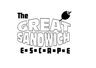THE GREAT SANDWICH E-S-C-A-P-E logo