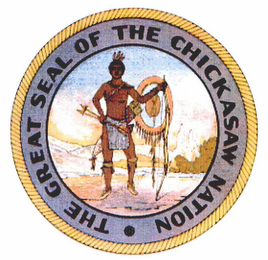 THE GREAT SEAL OF THE CHICKASAW NATION logo