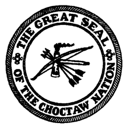 THE GREAT SEAL OF THE CHOCTAW NATION logo