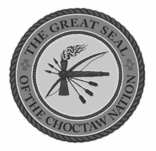 THE GREAT SEAL OF THE CHOCTAW NATION logo