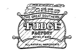 THE GREAT SOUTHERN FUDGE FACTORY logo