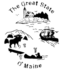 THE GREAT STATE O'MAINE logo