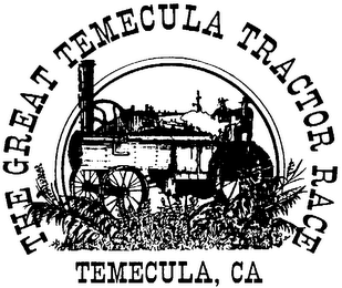 THE GREAT TEMECULA TRACTOR RACE TEMECULA, CA logo