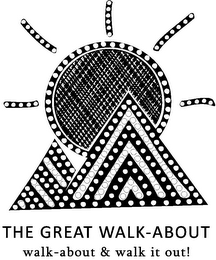 THE GREAT WALK-ABOUT WALK-ABOUT & WALK IT OUT! logo