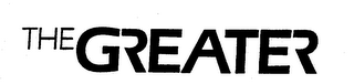 THE GREATER logo
