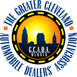 THE GREATER CLEVELAND AUTOMOBILE DEALERS' ASSOCIATION G.C.A.D.A. MEMBER logo