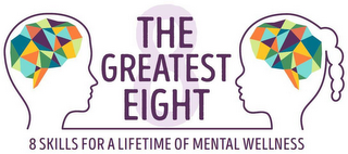 THE GREATEST EIGHT 8 SKILLS FOR A LIFETIME OF MENTAL WELLNESS logo