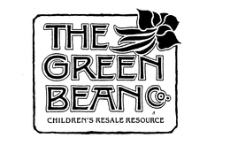 THE GREEN BEAN CO. CHILDREN'S RESALE RESOURCE logo