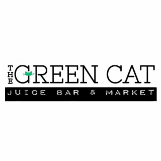THE GREEN CAT JUICE BAR & MARKET logo