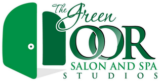 THE GREEN DOOR SALON AND SPA STUDIOS logo