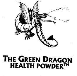 THE GREEN DRAGON HEALTH POWDER logo