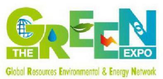 THE GREEN EXPO GLOBAL RESOURCES ENVIRONMENTAL & ENERGY NETWORK logo