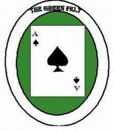 THE GREEN FELT A logo