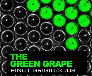 THE GREEN GRAPE PINOT GRIGIO/2008 logo