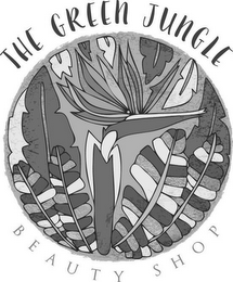 THE GREEN JUNGLE BEAUTY SHOP logo