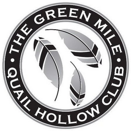 THE GREEN MILE QUAIL HOLLOW CLUB logo