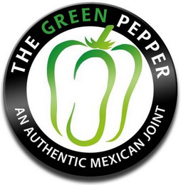 THE GREEN PEPPER AN AUTHENTIC MEXICAN JOINT logo