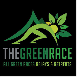 THE GREEN RACE ALL GREEN RACES RELAYS & RETREATS logo