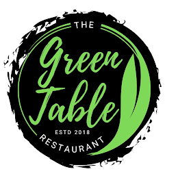 THE GREEN TABLE RESTAURANT ESTD 2018 logo