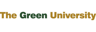 THE GREEN UNIVERSITY logo
