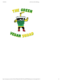 THE GREEN VEGAN SQUAD logo