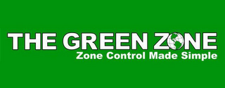 THE GREEN ZONE ZONE CONTROL MADE SIMPLE logo