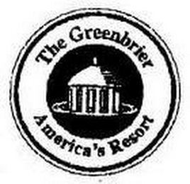 THE GREENBRIER AMERICA'S RESORT logo