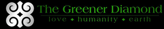 THE GREENER DIAMOND LOVE · HUMANITY · EARTH logo