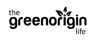 THE GREENORIGIN LIFE logo