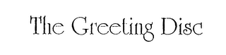 THE GREETING DISC logo