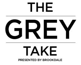 THE GREY TAKE PRESENTED BY BROOKDALE logo