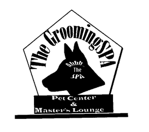 THE GROOMING SPA AHHH...THE SPA PET CENTER & MASTER'S LOUNGE logo