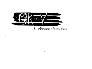 THE GROOV EXPERIENCE A GENERATION IN RHYTHM - VOTING logo