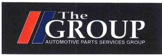THE GROUP AUTOMOTIVE PARTS SERVICES GROUP logo