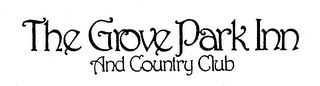 THE GROVE PARK INN AND COUNTRY CLUB logo