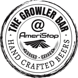 THE GROWLER BAR HAND CRAFTED BEERS @ AMERISTOP logo